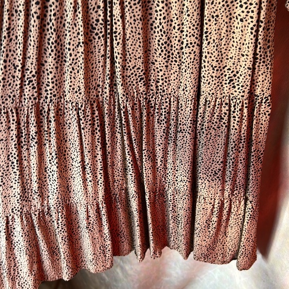 Old Navy Leopard Print Dress Mid-length - Picture 7 of 8
